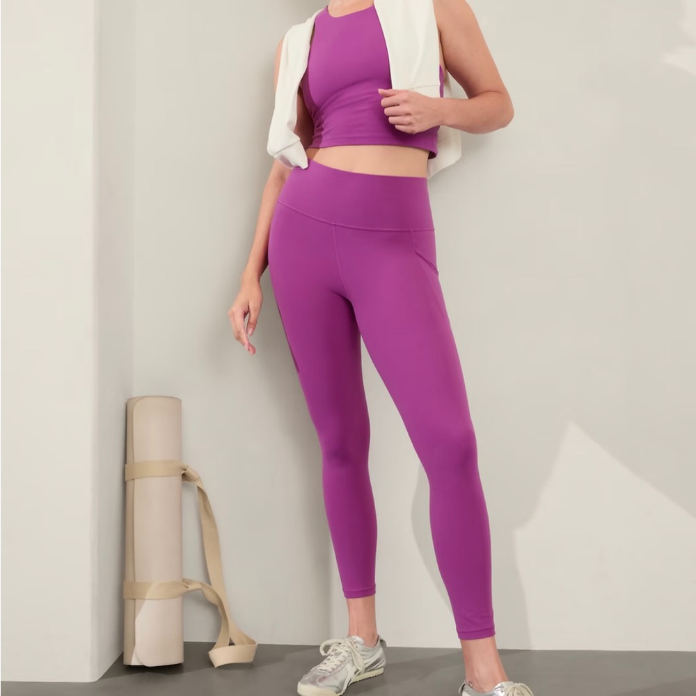 Athleta purple set